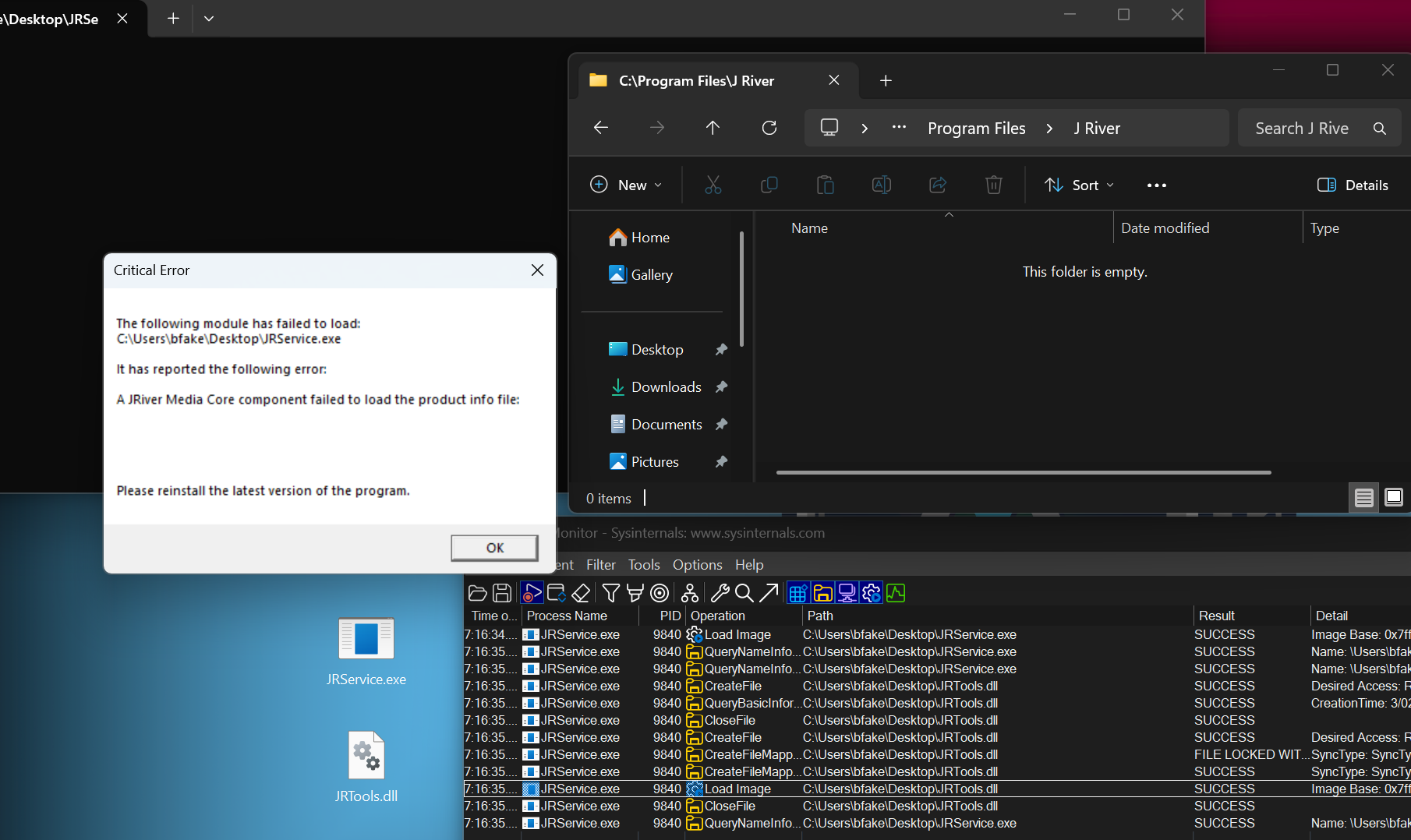 Loading in the DLL from current directory