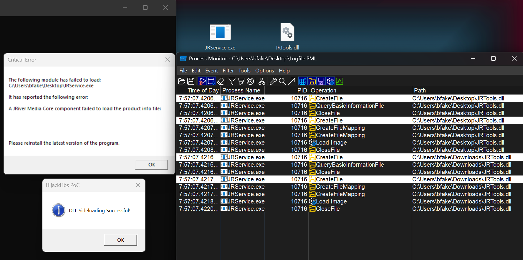 POC demonstration and execution