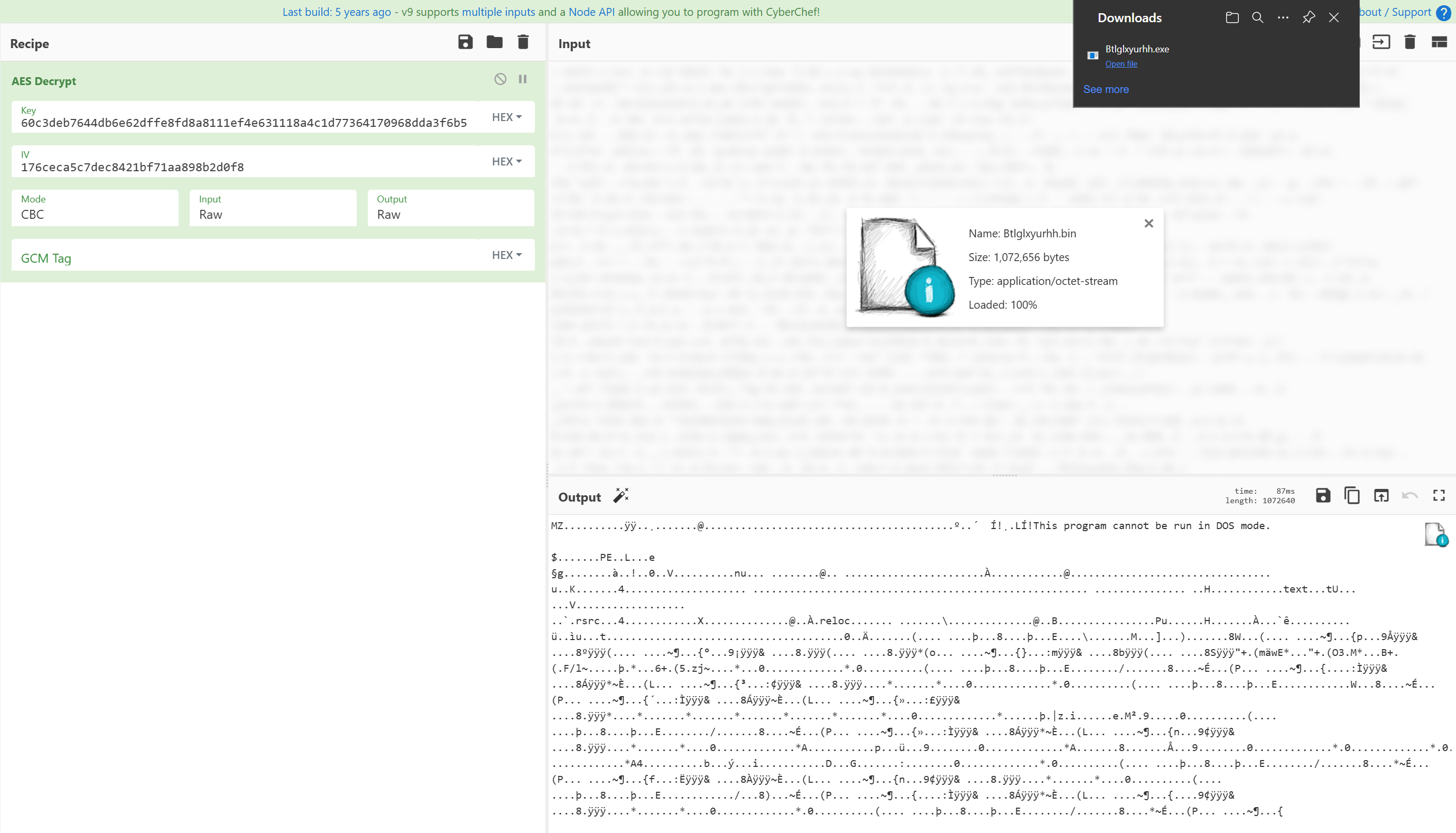 AES decryption again